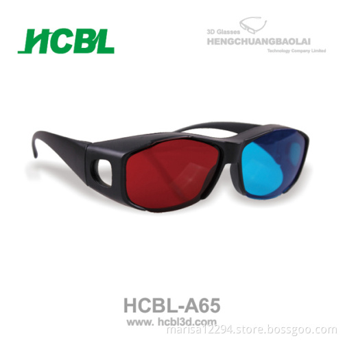 spectrum separated 3D glasses